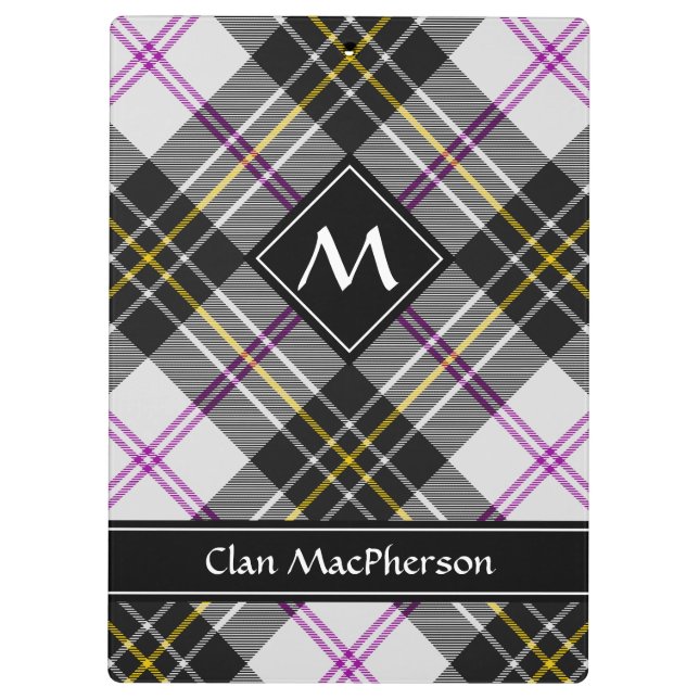 Porte-bloc Clan MacPherson habit Tartan Porte - bloc (Dos)