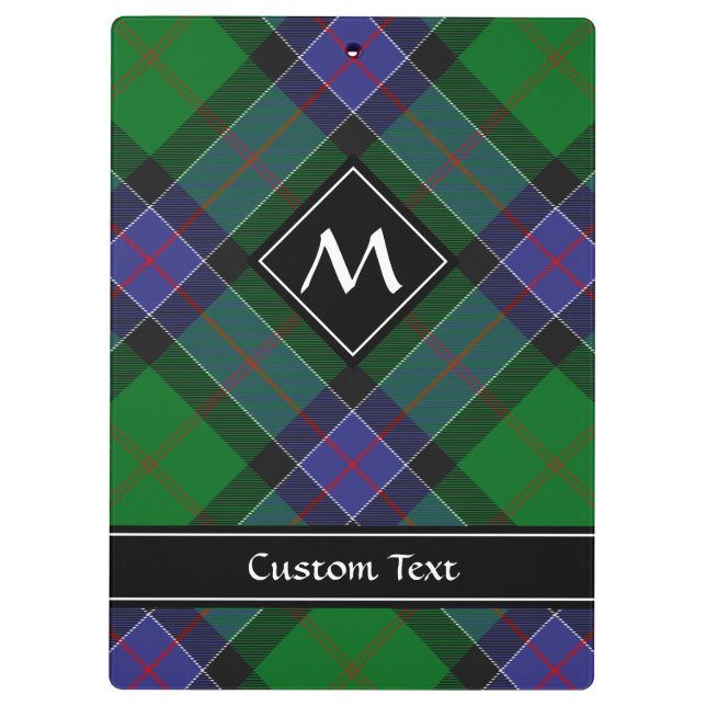 Porte-bloc Clan Sinclair Chasse Tartan (Dos)