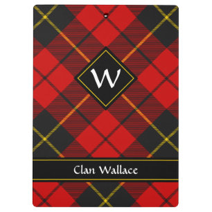Porte-bloc Clan Wallace Tartan Porte - bloc