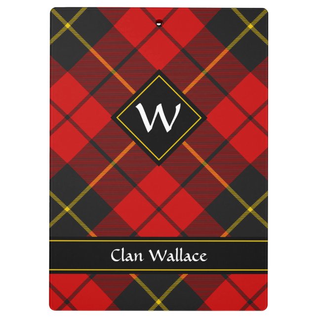 Porte-bloc Clan Wallace Tartan Porte - bloc (Dos)