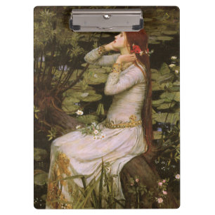 Porte-bloc Classique Shakespeare Ophélie Nymphéa Étude Artist