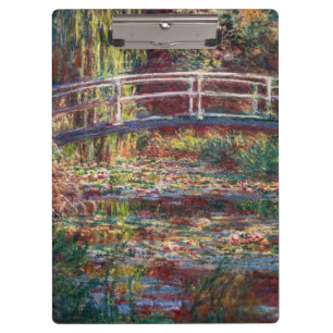 Porte-bloc Claude Monet - Bassin aux nymphéas, harmonie rose
