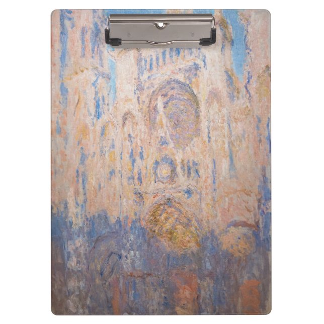 Porte-bloc Claude Monet - Cathédrale de Rouen au coucher du s (Devant)