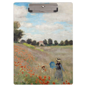 Porte-bloc Claude Monet - Champ de coquelicots