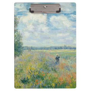 Porte-bloc Claude Monet - Champs de coquelicots près d'Argent