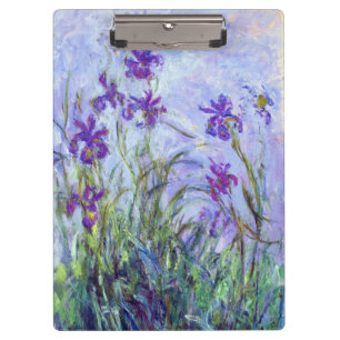 Porte-bloc Claude Monet - Iris Mauves / Iris Mauves
