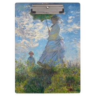 Porte-bloc Claude Monet - La Promenade, Femme avec un Parasol