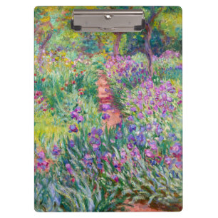 Porte-bloc Claude Monet - Le jardin d'Iris à Giverny