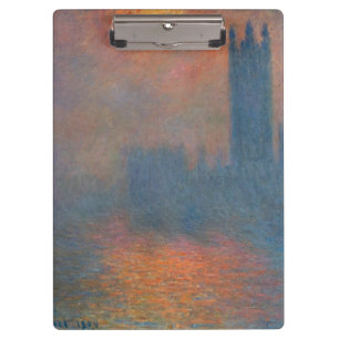 Porte-bloc Claude Monet - Les Chambres du Parlement Londres