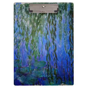 Porte-bloc Claude Monet - Nymphéas avec saule pleureur