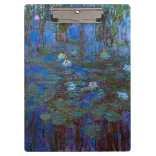 Porte-bloc Claude Monet - Nymphéas bleus