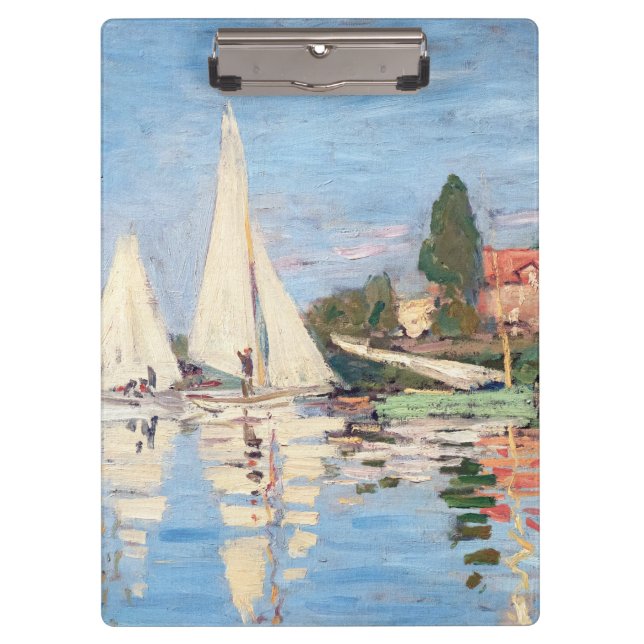 Porte-bloc Claude Monet - Regattas à Argenteuil (Devant)