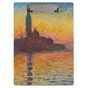 Porte-bloc Claude Monet - San Giorgio Maggiore au crépuscule
