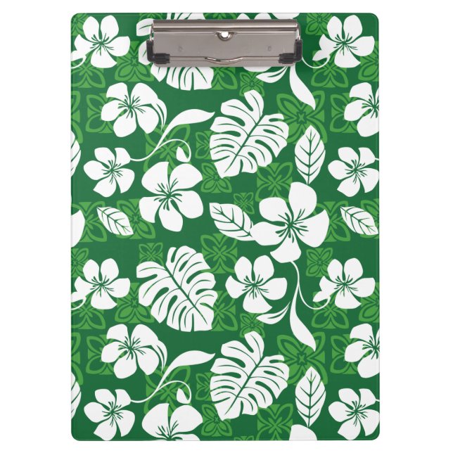 PORTE-BLOC CLIPBOARD ALOHA FRIDAY (VERT) (Devant)