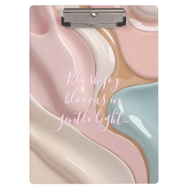 Porte-bloc Clipboard in stylish graphic (Devant)