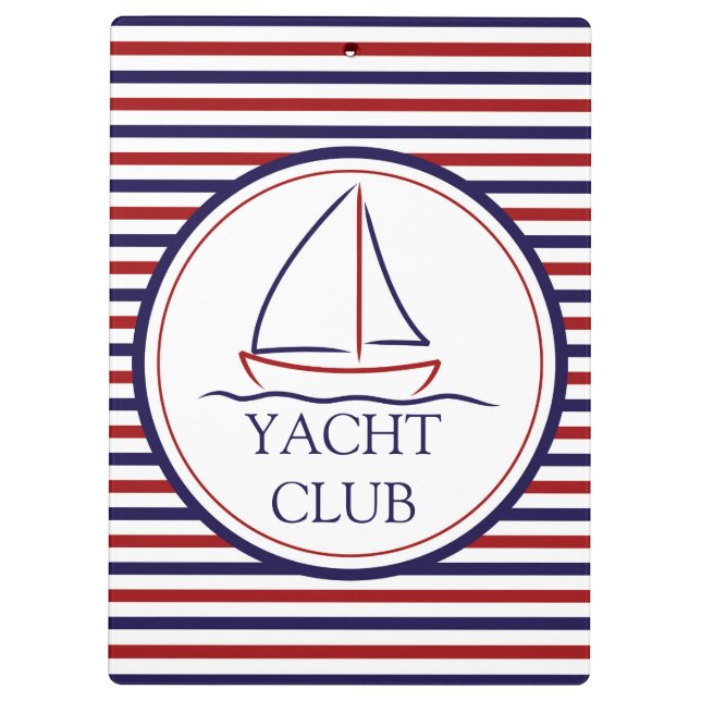 Porte-bloc Club de yacht (Dos)