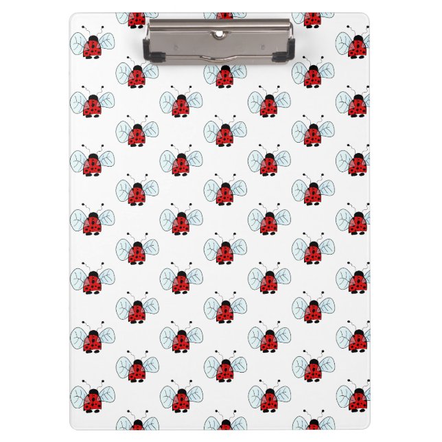 Porte-bloc Coccinelle (Devant)