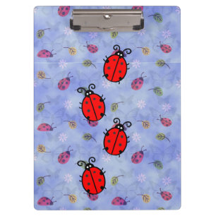 Porte-bloc Coccinelle point coléoptère Bureau Personnalisé De