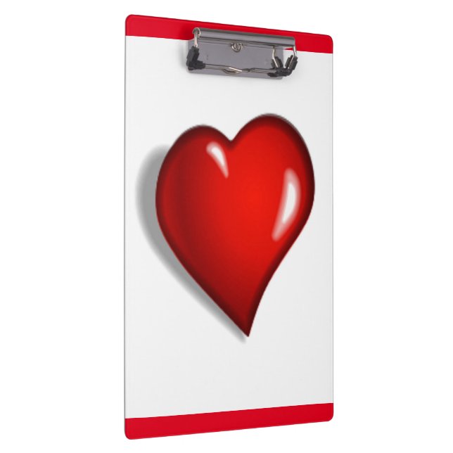 PORTE-BLOC COEUR ROUGE (Swatch)
