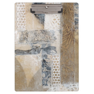 Porte-bloc Collage de dentelle I