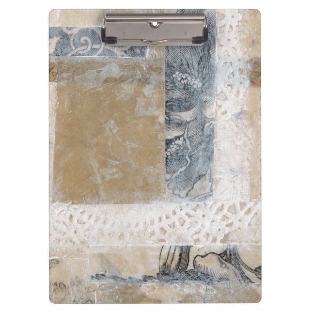 Porte-bloc Collage de dentelle II (Devant)