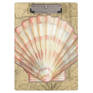 Porte-bloc Collage de la carte côtière