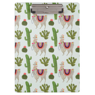 Porte-bloc Collection Llamarama Cactus & Llama Motif