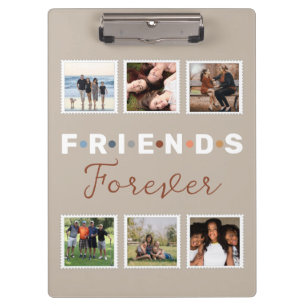 Porte-bloc Collection photo moderne Beige Friends Forever