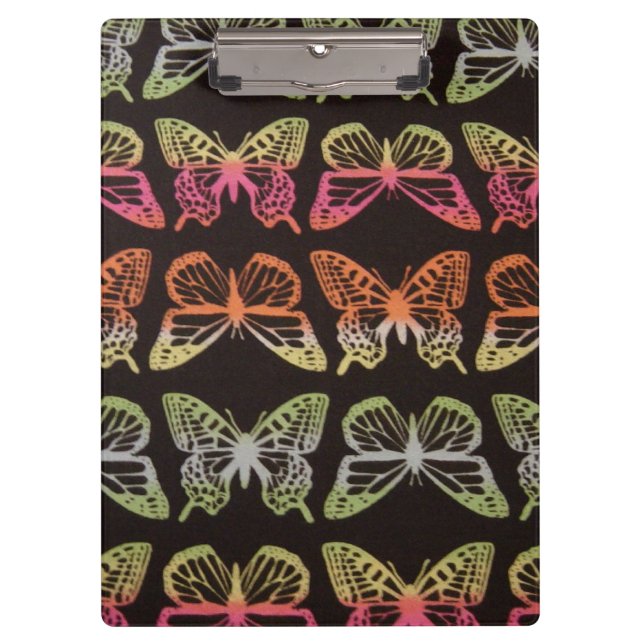 PORTE-BLOC COLORÉ BUTTERFLY MOTIF (Devant)