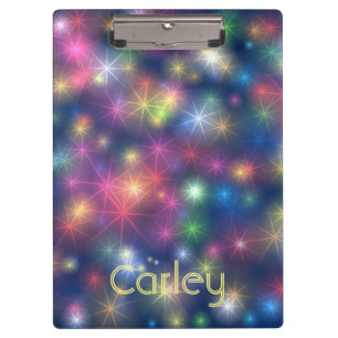 Porte-bloc Coloré Twinkling Stars Galaxy Personnalisé
