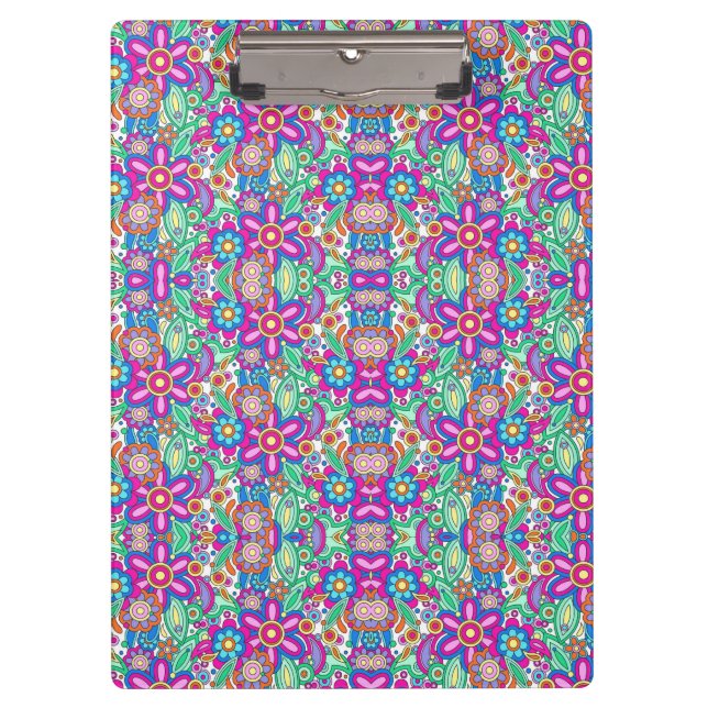 Porte-bloc Colorful clipboard featuring a symmetrical (Devant)