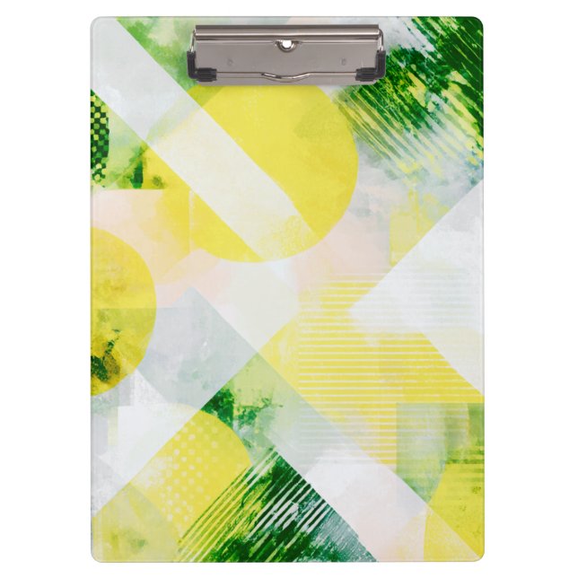 Porte-bloc Composition abstraite minimaliste (Devant)