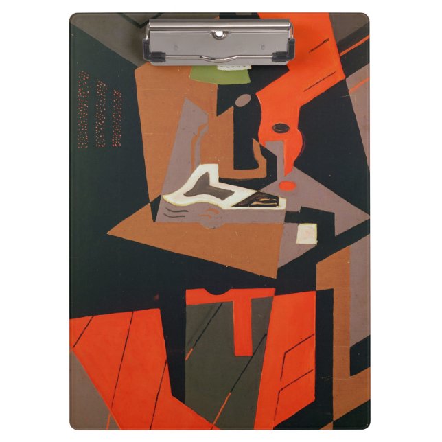 Porte-bloc Composition (huile sur la toile) (Devant)