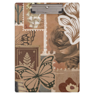 Porte-bloc Conception Brown esthétique vintage