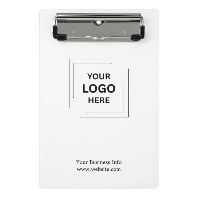 Porte-bloc Conception de bloc-notes de logo d'entreprise mini (Devant)