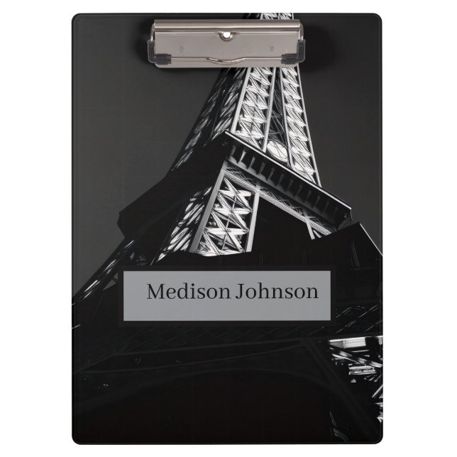 Porte-bloc Conception de carte de visite minimale avec nom pe (Devant)