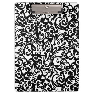 Porte-bloc Conception de fond abstrait noir blanc mignon