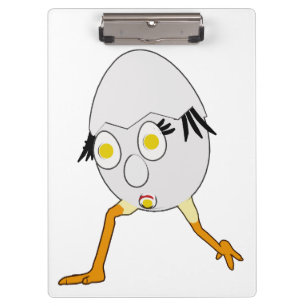 Porte-bloc Conception de personnage d'œuf fantaisiste RG & RA