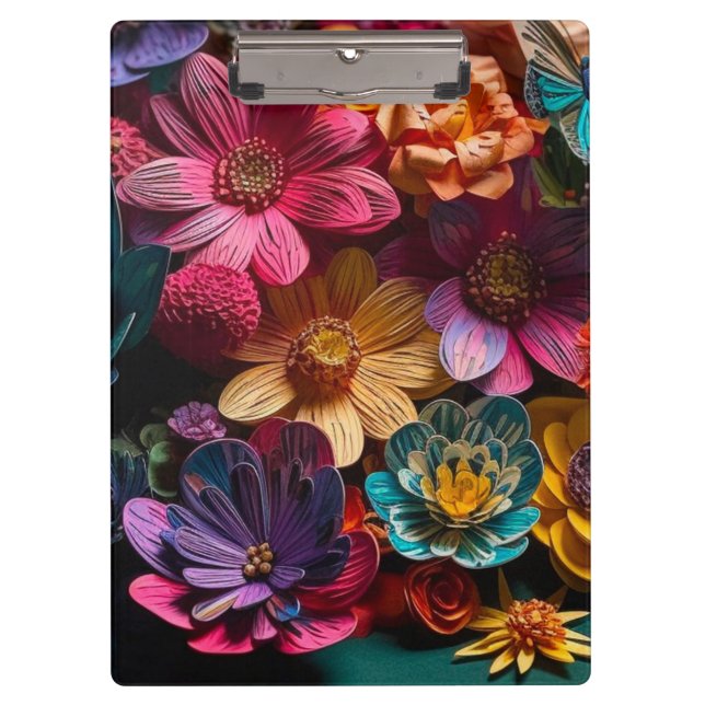 Porte-bloc Conception des fleurs (Devant)