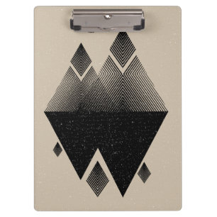 Porte-bloc Conception inspirée scandinave de triangle