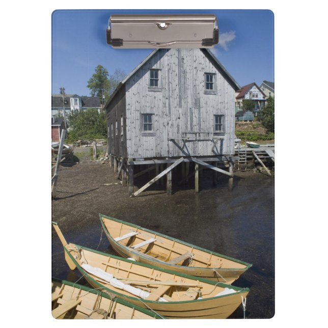 Porte-bloc Constructeur de dory, Lunenburg, Nouvelle-Écosse,  (Devant)
