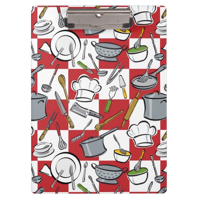 Porte-bloc Contrôle d'outils de cuisine (Devant)