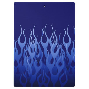 Porte-bloc Cool Blue Racing Flames