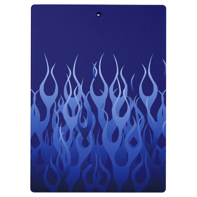 Porte-bloc Cool Blue Racing Flames (Dos)