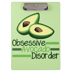 Porte-bloc Cool Obsessionnel Avocado Disorder Green