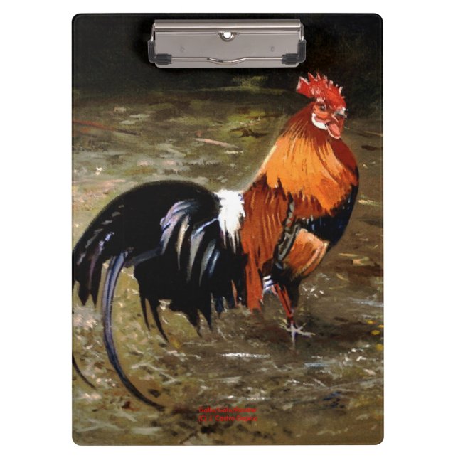 Porte-bloc Coq/Gaulois/Rooster (Devant)