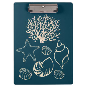 Porte-bloc coquillage nautique 