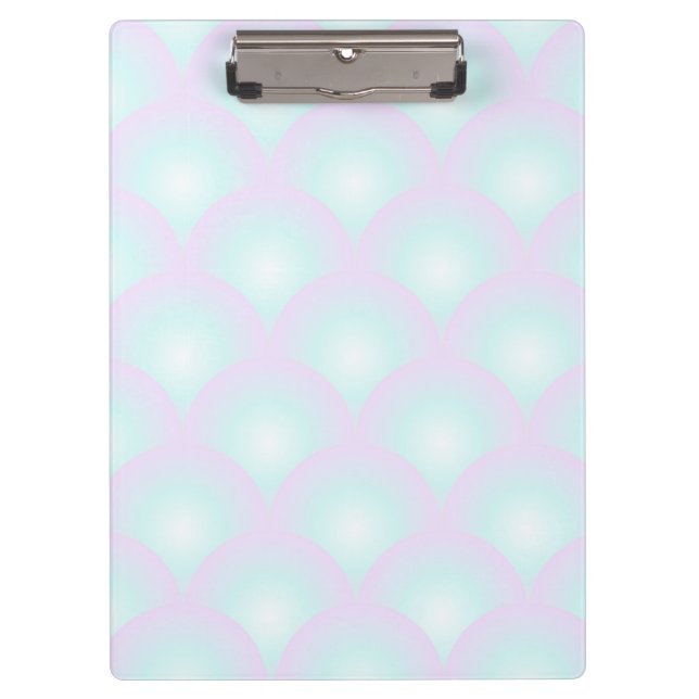 Porte-bloc Coquille bleu ombre  (Devant)