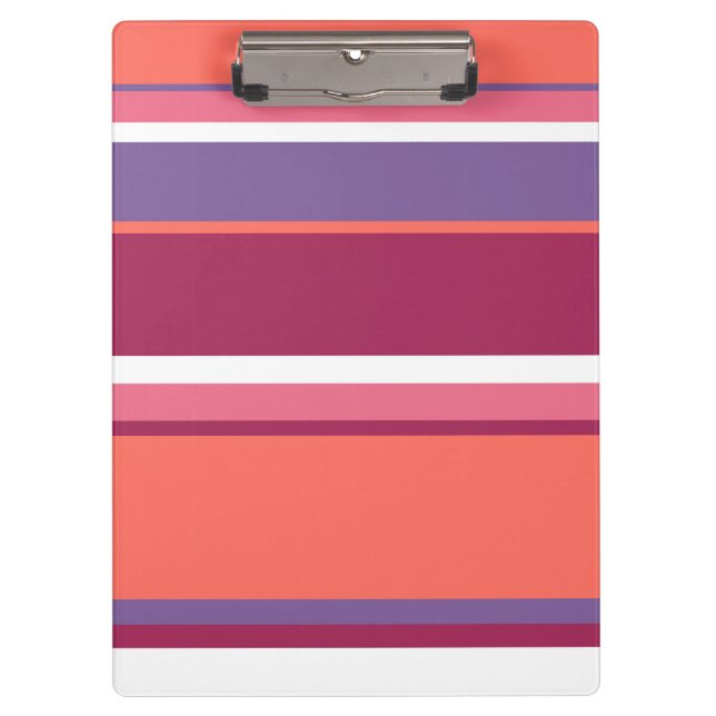 Porte-bloc Corail vivant, rouge et violet (Devant)