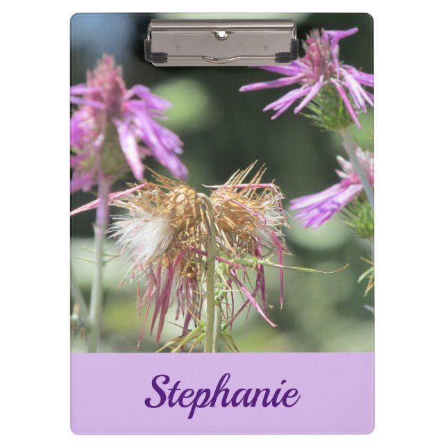 Porte-bloc Corfu Lilac Fleurs sauvages (Devant)